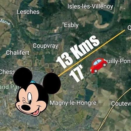 Disney Appartement Quincy-Voisins Extérieur photo